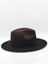 Erkek Multicolor Fötr Şapka Kahve Panama Hat 3