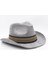 Erkek Fötr Kovboy Şapka Nubuk-Gri 1
