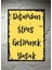 Dışarden Stres Getirmek Yasaktır Ahşap Retro Poster 28 X20 2