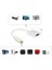 HDMI To VGA Çevirici Dönüştürücü Kablo Beyaz Yüksek Çözünürlük Full HD 4K 1080p 2