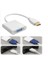 HDMI To VGA Çevirici Dönüştürücü Kablo Beyaz Yüksek Çözünürlük Full HD 4K 1080p 4