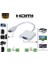 HDMI To VGA Çevirici Dönüştürücü Kablo Beyaz Yüksek Çözünürlük Full HD 4K 1080p 5