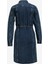 Bisiklet Yaka Indigo Orta Kadın Elbise DT10100 Orta Indigo 2