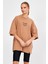 Baskılı Oversize T-Shirt (UN-0046 01) 3