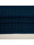 Zigzag Banyo Havlusu 70 x 140 cm Beyaz/marin Mavi 4