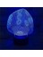 Renkli Zar 3D LED Gece Lambası Yatak Odası Masa Lambası Renk Değiştirme (Yurt Dışından) 2