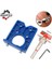 Set B 35MM Menteşe Delik Delme Kılavuzu Bulucu Menteşe Delme Jig Matkap Uçları Ağaç Işleme Kapı Delik Açıcı Dolap Aksesuarları Araçları (Yurt Dışından) 2