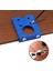 Set B 35MM Menteşe Delik Delme Kılavuzu Bulucu Menteşe Delme Jig Matkap Uçları Ağaç Işleme Kapı Delik Açıcı Dolap Aksesuarları Araçları (Yurt Dışından) 4