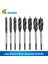 12X66X165MM Marangoz Matkap Ucu Hex Shank Ahşap Freze Kesici 4 Flüt Burgu Matkap Ucu 10-25MM Ağaç Işleme Büküm Matkap Uçları Ahşap Delik Açıcı (Yurt Dışından) 2