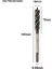 1 Adet 14MM Xcan Ahşap Kesici Büküm Matkap Ucu Hex Shank Ahşap Delik Kesici 4 Flüt Burgu Marangoz Matkap Ucu Çekirdek Matkap Ucu 10-25MM (Yurt Dışından) 1