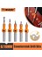 3.2MMX10MM 8/10MM Shank Hss Ağaç Işleme Adım Matkap Havşa Yönlendirici Bit Seti Vida Extractor Remon Yıkım Ahşap Freze Kesicisi (Yurt Dışından) 2