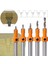 3.2MMX10MM 8/10MM Shank Hss Ağaç Işleme Adım Matkap Havşa Yönlendirici Bit Seti Vida Extractor Remon Yıkım Ahşap Freze Kesicisi (Yurt Dışından) 3