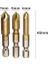 6-9mm 6/3 Adet Havşa Matkap Ucu Seti 1/4 ''hex Shank Hss 5 Flüt Havşa 90 Derece Ahşap Pah Kırma Kesici Ağaç Işleme Aletleri (Yurt Dışından) 1