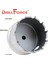 24MM Drillforce 12-200MM Tct Delik Testere Matkap Uçları Alaşım Karbür Kobalt Çelik Kesici Paslanmaz Çelik Levha Demir Metal Kesme Kiti (Yurt Dışından) 4
