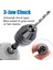 02 Matkap Chuck Anahtarsız Tornavida Darbeli Sürücü Adaptörü Elektrikli Mikro Motor Kelepçe Mini Chuck Fikstürü Hex Shank Matkap Uçları Adaptörü (Yurt Dışından) 4
