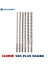 25MM, Yuvarlak 260MM 260MM Duvarcılık Matkap Ucu Sds Artı Elektrikli Çekiç Için Şaft Tungsten Karbür Çapraz Uç 6mm |8mm |10MM |12MM |14MM |16 mm (Yurt Dışından) 1
