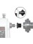 M33X3.5 Ila 0.75INX16 Ahşap Torna Ayna Adaptörü M33X3.5/M18X2.5/1-8TPI/ 3/4''X16 Vida Konu Mili Adaptörü Ahşap Torna Araçları Torna Chuck (Yurt Dışından) 4