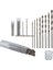 10 Adet 2.2mm 10 Adet 0.3-4.0mm Hss Büküm Matkap Ucu Seti Dremel Döner Aracı Düz Şaft Mini Matkap Ucu Seti El Aletleri (Yurt Dışından) 4