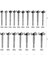 18MM 15MM-100MM Forstner Karbon Çelik Sıkıcı Matkap Uçları Ağaç Işleme Kendinden Merkezleme Delik Testere Tungsten Karbür Ahşap Kesici Alet Takımı (Yurt Dışından) 2