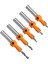 4MMX10MM 8mm Shank Hss Ağaç Işleme Havşa Matkap Uçları Seti Vida Extractor Remon Yıkım Ahşap Freze Kesici Matkap Ucu Ağaç Işleme (Yurt Dışından) 3