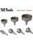 32MM 14-100MM Tct Tungsten Karbür Ucu Delik Testere Matkap Ucu Araçları Alüminyum Alaşımlı Paslanmaz Çelik Metal Köşebent Demir Çelik Tabaka (Yurt Dışından) 1
