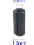 12-6.35 Mini Matkap Aynaları Adaptörü 6mm 8mm 10MM 12MM 12.7mm 1/2 "1/4" 3/8 "adaptör Yönlendirici Chuck Collet Güç Döner Aracı (Yurt Dışından) 1