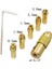 7 Adet Mini Matkap Chuck Adaptörü Elektrik Motor Mili Pirinç Pens Güç Döner Aracı Chucks Dönüştürücü 0.5/1.0/1.5/2.5/3.0mm (Yurt Dışından) 4