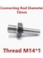10MM Düz Adaptör M14 * 1 Biyel Burç Ağaç Işleme Aynası Torna Tezgah Değirmeni Dıy M14 Adaptörü 6 8mm 10MM 12MM 14MM 15MM 16MM 19MM (Yurt Dışından) 1
