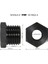 M33X3.5 Ila M18X2.5 Ahşap Torna Ayna Adaptörü M33X3.5/M18X2.5/1-8TPI/ 3/4''X16 Vida Konu Mili Adaptörü Ahşap Torna Araçları Torna Chuck (Yurt Dışından) 1