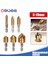 12-19MM Altıgen 5 Flüt Hss Havşa Matkap Ucu Seti 1/4 ''hex Shank Havşa 90 Derece Ağaç Işleme Pah Kırma Kesici Pah 6-19MM (Yurt Dışından) 2