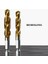 2 Adet Set M3 M4 M5 M6 M8 M10 Dokunun Matkap Uçları 1/4 Hex Shank Makinesi El Musluklar Titanyum Kaplamalı Hss Delme Dokunun Uçları Konu Vida Araçları (Yurt Dışından) 2