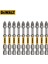 63.5mm 10 Adet Dewalt Ph2 63.5mm Elektrikli Matkap Tornavida Uçları Seti Ağaç Işleme Araçları Aksesuarları Bit Elektrikli Tornavida Kafası Ahşap Delme (Yurt Dışından) 2