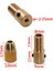 M8 2mm 7 Adet/takım M8 2.35MM Pirinç Dre-Mel Collet Mini Matkap Aynaları Elektrik Motor Mili Matkap Ucu Aracı Matkap Chuck Adaptörü (Yurt Dışından) 5