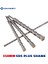 16MM, Yuvarlak 350MM 350MM Uzun Duvarcılık Matkap Ucu Sds Artı Elektrikli Çekiç Için Şaft Tungsten Karbür Çapraz Uç Çapı 10 Ila 32 mm (Yurt Dışından) 1
