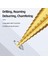 4-12-9 Hss Titanyum Adım Matkap Ucu Yüksek Hızlı Kademeli Matkap Seti Elektrikli El Aletleri Metal Ahşap Için Konik Kademeli Matkap 4-12 4-20 4-32 (Yurt Dışından) 3