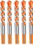 10 Adet 6mm 10/5/4 Adet Dişli Üçgen Tungsten Çelik Duvar Karosu Beton Delme Ucu Ev Mermer Derebeyi Matkap El Elektrikli Matkap (Yurt Dışından) 4