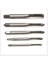 Set 2 Ayarlanabilir Gümüş T-Kolu Cırcır Musluk Tutucu Anahtarı ile 5 Adet M3-M8 3mm-8mm Makine Vida Konu Metrik Fiş T-Şekilli Musluk (Yurt Dışından) 1