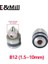 Işık B12 (1.5-10MM) 1 Adet Hassas Mors Koni Mt2 Mt3 Mt4 B10 B12 B16 B18 Hafif Hizmet Anahtar Matkap Chuck 0.6-6mm 1.5-13MM 1-10MM Konik Çardak Cnc Makinesi (Yurt Dışından) 1