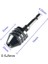 6.35MM 0.6-8mm Matkap Chuck Adaptörü Mini Anahtarsız Matkap Chuck Bit Kendinden Sıkma Elektrikli Matkap Uçları Pens Fikstür Araçları Hızlı Değişim Dönüştürücü (Yurt Dışından) 1
