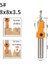 8X8X3.5 Yusun 8 mm Shank Hss Havşa Yönlendirici Bit Vida Çıkarıcı Ağaç Işleme Freze Kesicisi Ahşap (Yurt Dışından) 1
