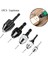 0 3 3 6mms Anahtarsız Matkap Chuck Adaptörü Hex Shank Hızlı Değişim Bit Dönüştürücü Aracı Elektrikli Öğütücü Tırnak Oyma Makinesi 6.35MM (Yurt Dışından) 3