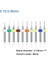 0.75MM 1 Kutu (10 Adet) Xcan 10 Adet 0.15-3.05MM Carbied Pcb Mini Matkap Ucu Baskı Devre Sondaj 3.175MM Shank Pcb Matkap Ucu Seti (Yurt Dışından) 3