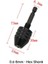0.6-8mm Siyah Anahtarsız Matkap Chuck Adaptörü Kendiliğinden Sıkın Yüksek Kaliteli Mini Chuck Fikstürü Hızlı Değişim Dönüştürücü Matkap Parçaları Alaşım Mini El Aletleri (Yurt Dışından) 1