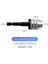 0365MMB Mini Anahtarsız Matkap Chuck Adaptörü Dönüştürücü Tornavida Sürücü Adaptörü Elektrik Motor Kelepçesi 1/4 "hex Shank Hızlı Değişim Dönüştürücü (Yurt Dışından) 1