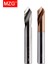 6.0 mm Düz Şaft Mzg HRC60 Wgtcddz Kaplamalı Tungsten Karbür Çelik Nokta Açısı 90 Derece Nokta Matkap Ucu Işleme Deliği Pah Kırma Araçları (Yurt Dışından) 1