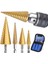 S Siyah 4-20 3 Adet/takım 3-12MM 4-12MM 4-20MM Hss Düz Oluk Adım Matkap Ucu Titanyum Kaplamalı Ahşap Metal Delik Kesici Çekirdek Delme Alet Takımı (Yurt Dışından) 5