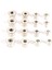 16 Katı Içi Boş Set Dübel Matkap Merkez Noktaları Pim Ahşap 6MM/8MM/10MM/13MM/12MM Dübel Zıvana Merkezi Seti Dübel Merkez Noktası Ağaç Işleme Ahşap Matkap Ucu (Yurt Dışından) 3