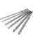 8mm 210MM 110/160/210MM Sds Plus Duvar Çaprazkafa Ikiz Spiral Darbeli Matkap Uçları 6/8/10/12/14/16MM Ağaç Işleme Metal Için Büküm Matkap Ucu (Yurt Dışından) 4