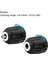 Chuck Kare A 0.8-10MM Dönüştürücü 3/8 "-20UNF Anahtarsız Matkap Chuck Konu Hızlı Değişim Adaptörü Sds Hex Darbeli Sürücü Anahtarı Matkap Ucu Adaptörü (Yurt Dışından) 3