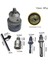 16MM Matkap Chuck Anahtarsız Hızlı Değişim 5 Adet/takım 6.5/10/13/16MM Yedek Adaptör (Yurt Dışından) 3